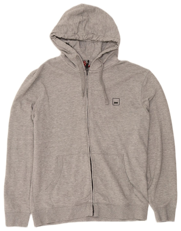 Женский свитер с капюшоном на молнии Carrera UK 18 XL, серый хлопок с крапинками