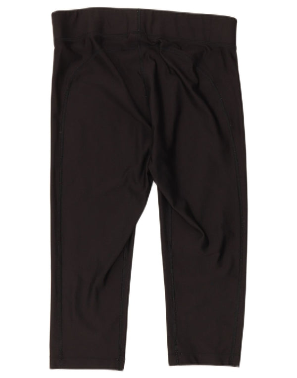 Женские леггинсы-капри Under Armour Heat Gear UK 14, большие черные