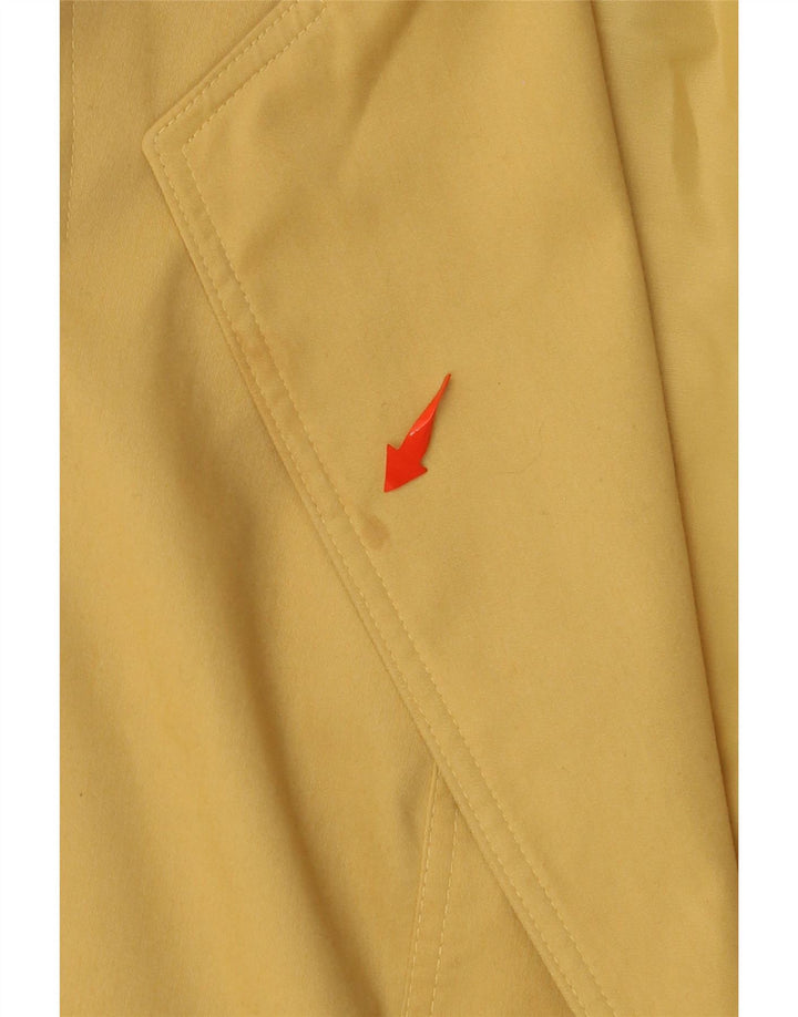 Женский укороченный блейзер Hucke на 3 пуговицах, цвет ЕС 42, большой желтый хлопок