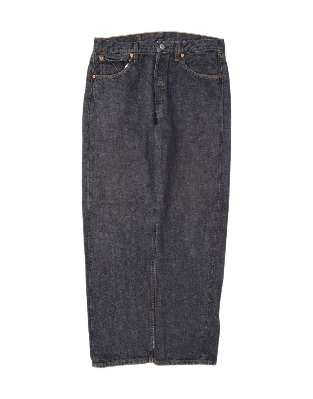 Мужские прямые джинсы Levi's W32 L30 темно-синие