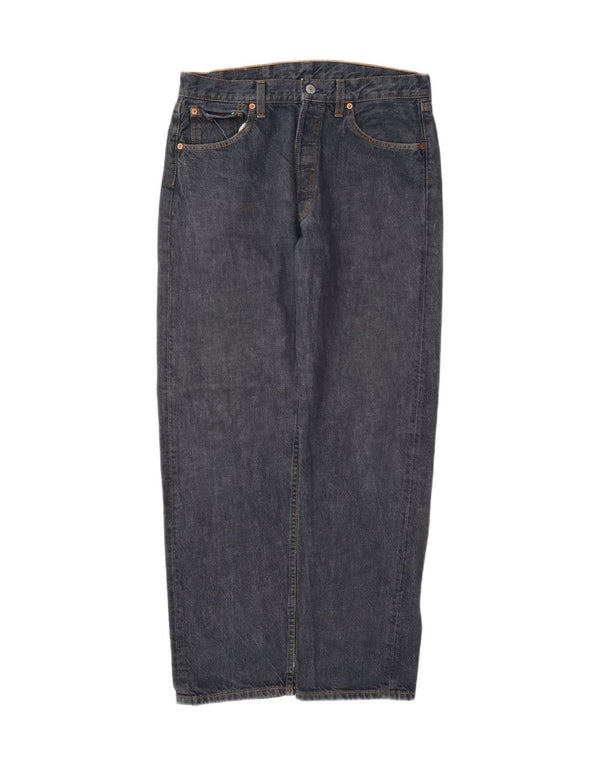 Мужские прямые джинсы Levi's W32 L30 темно-синие
