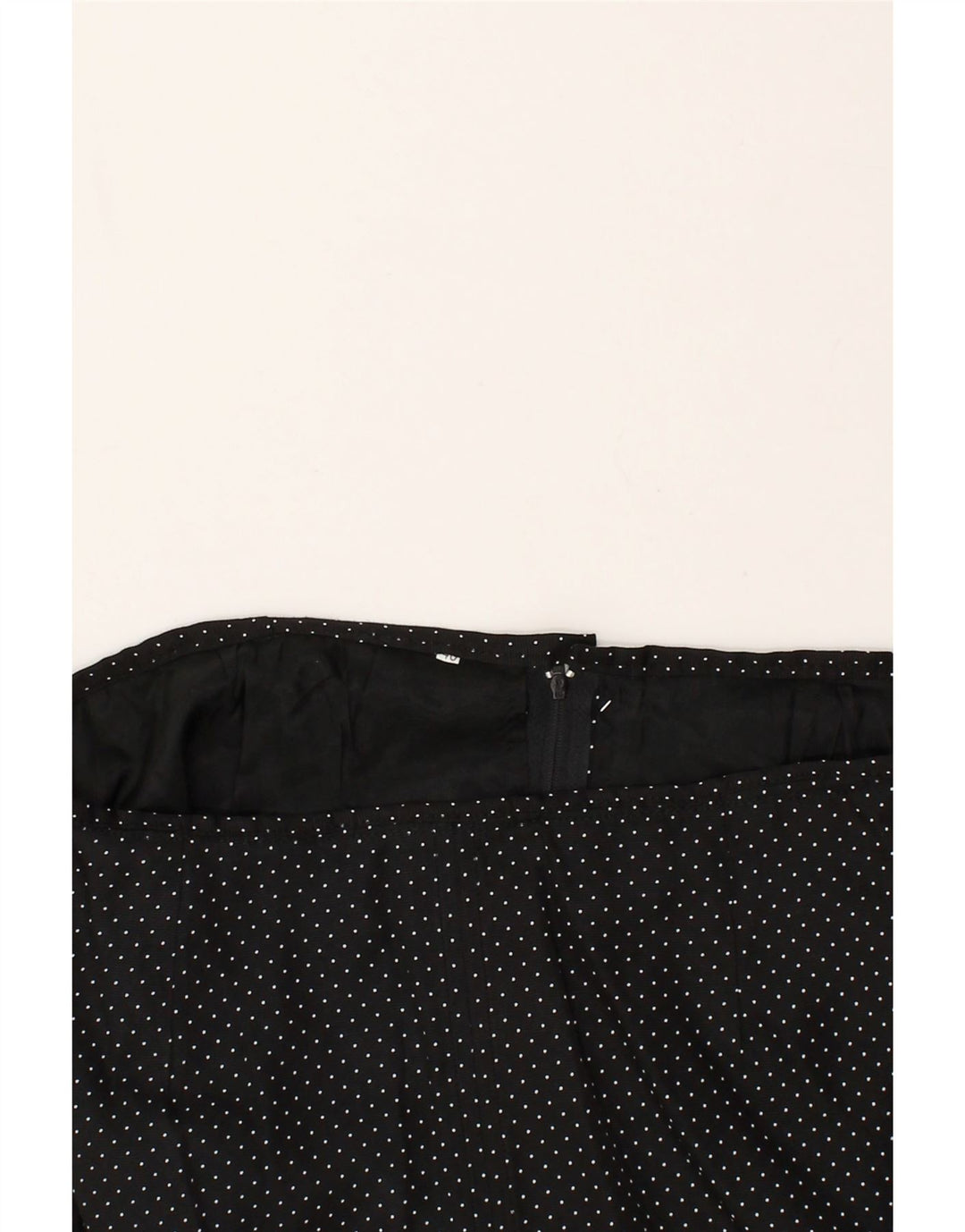 VINTAGE Womens Straight Skirt EU 40 Medium W32  Black Spotted | Vintage Vintage | Thrift | Second-Hand Vintage | Used Clothing | Messina Hembry 