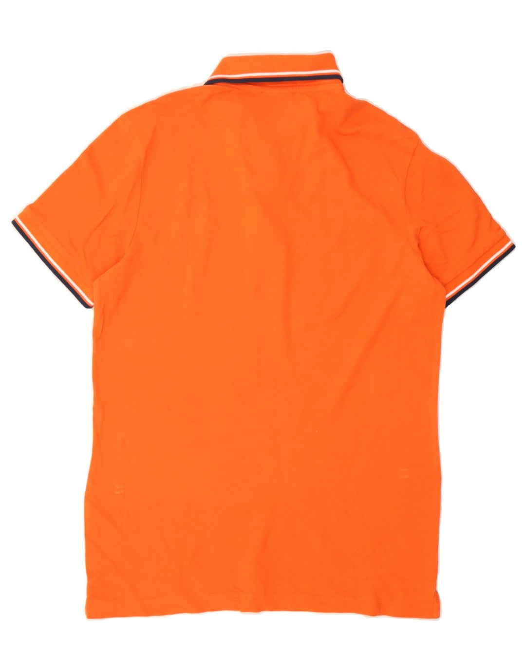 DIADORA Mens Polo Shirt Large Orange Cotton Vintage Diadora and Second-Hand Diadora from Messina Hembry 