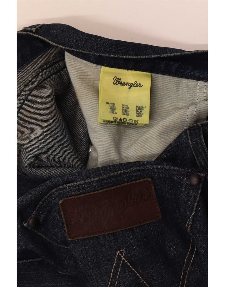 Женские джинсы Bootcut Wrangler W34 L32 синие, хлопок