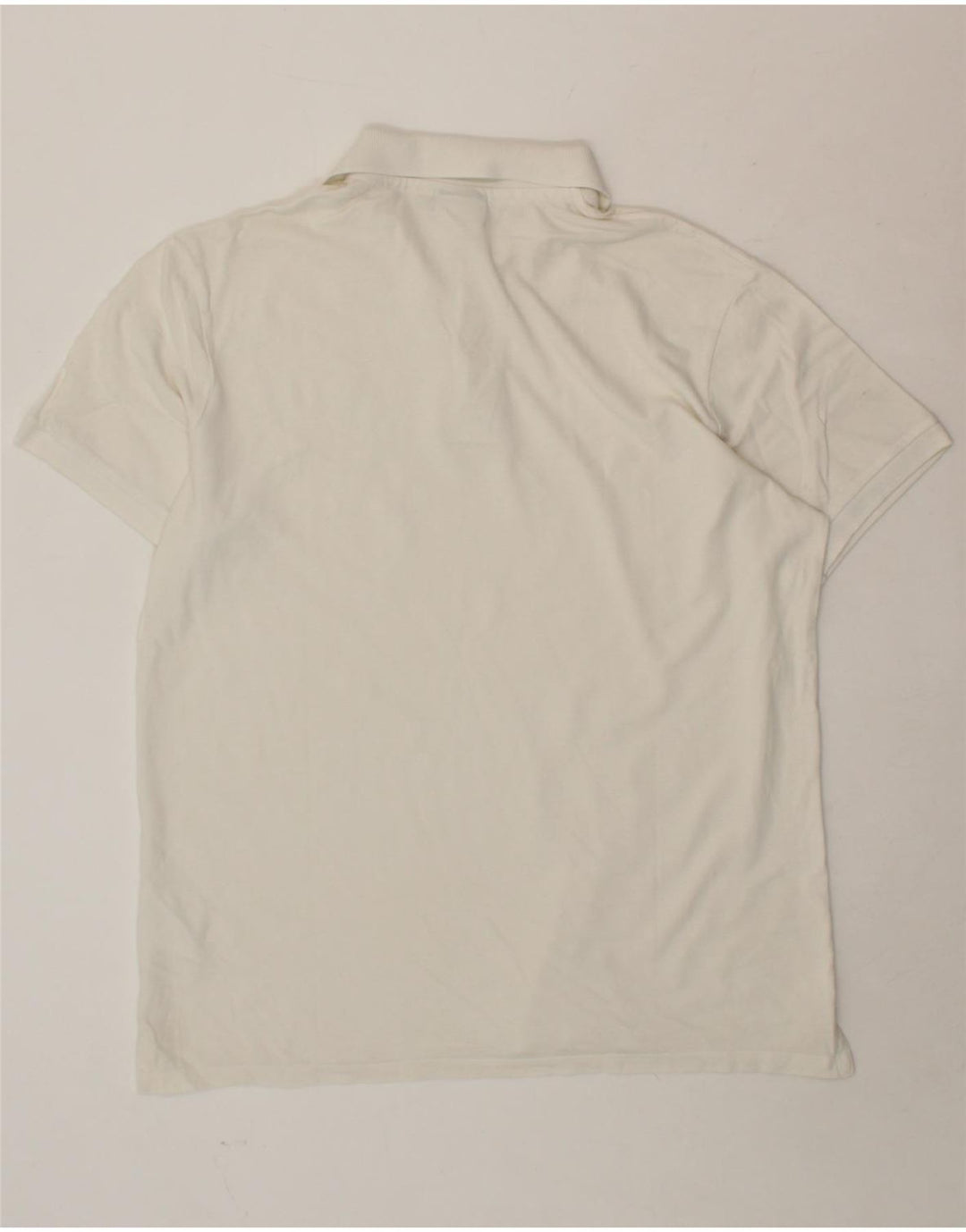 DIADORA Mens Polo Shirt 2XL White Cotton Vintage Diadora and Second-Hand Diadora from Messina Hembry 