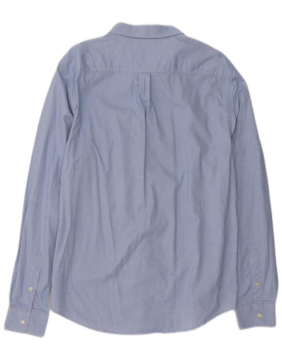 SUPERDRY Мужская рубашка стандартного кроя XL, синяя хлопковая полоска