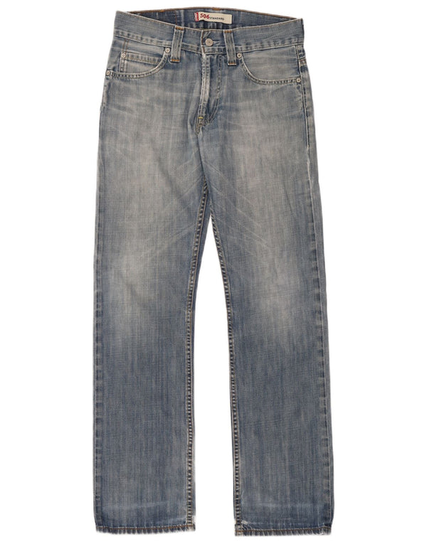 Мужские прямые джинсы Levi's 506 Standard Fit W30 L34 синие