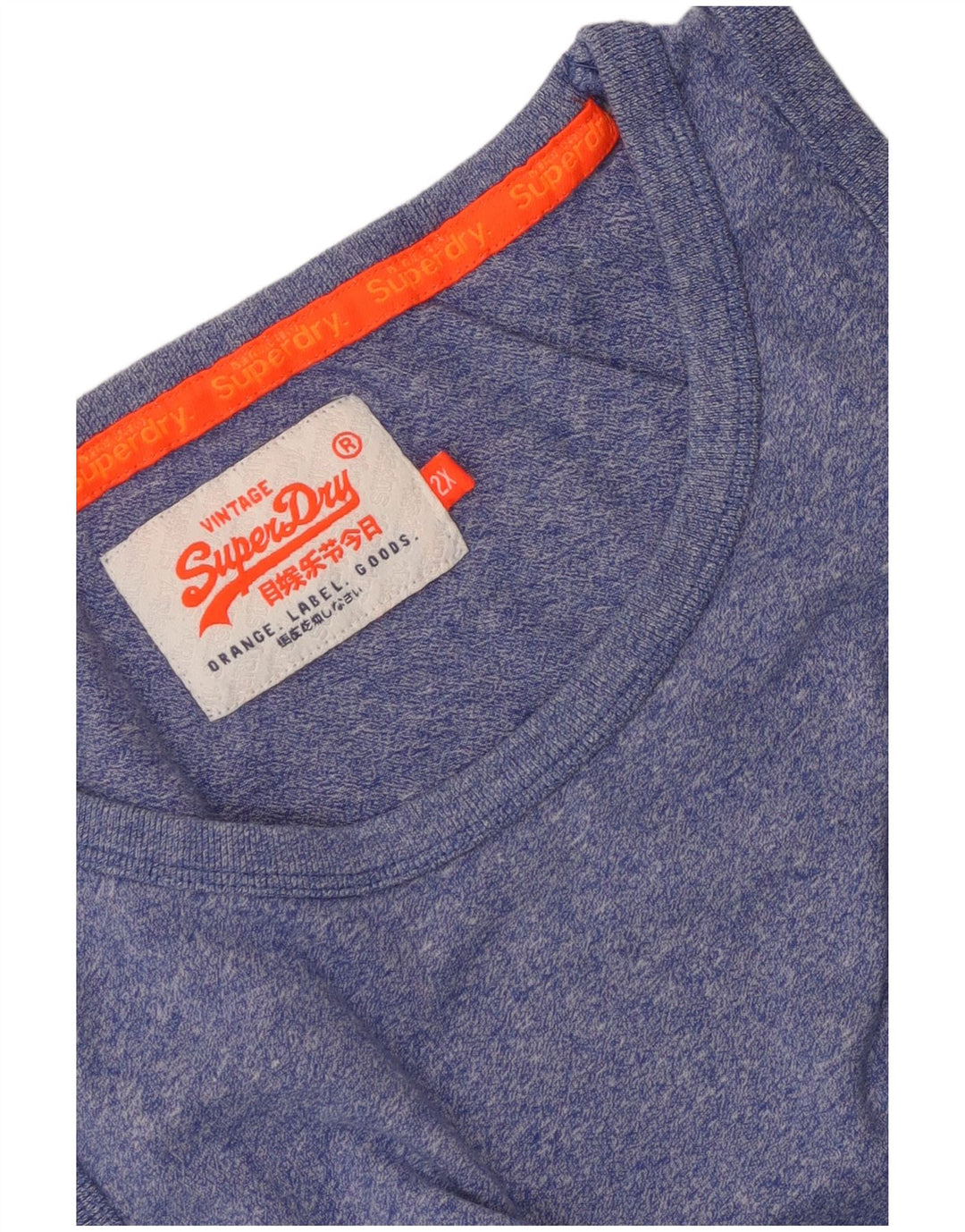 Мужской жилет с рисунком Superdry 2XL, синий в крапинку