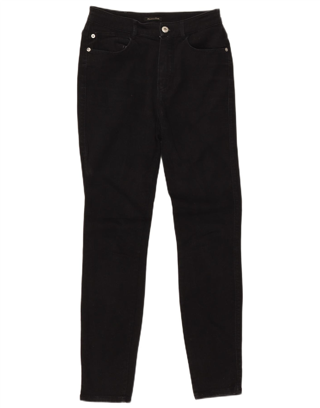 Женские джинсы скинни MASSIMO DUTTI EU 36 XS W26 L28, черный хлопок