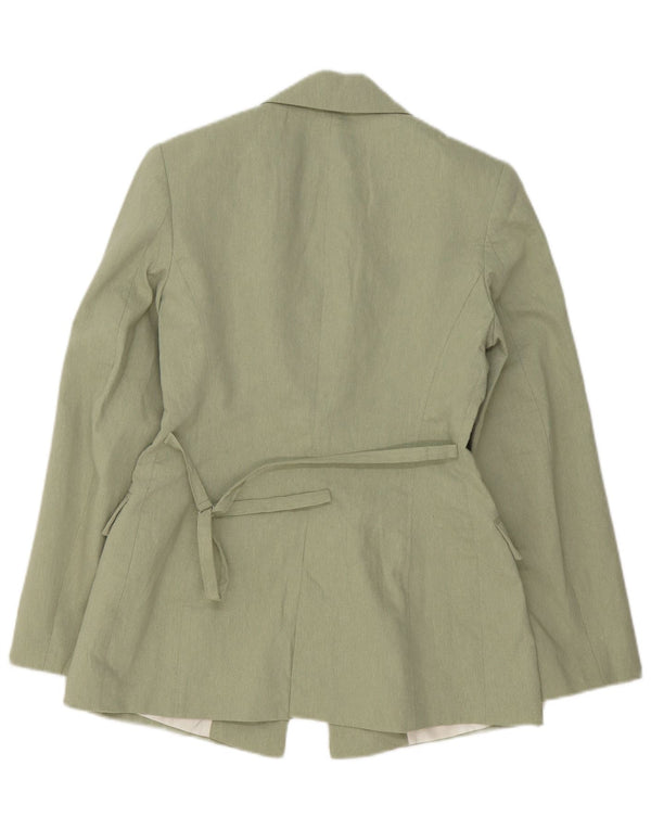 Женский открытый пиджак Zara UK 6 XS, зеленый