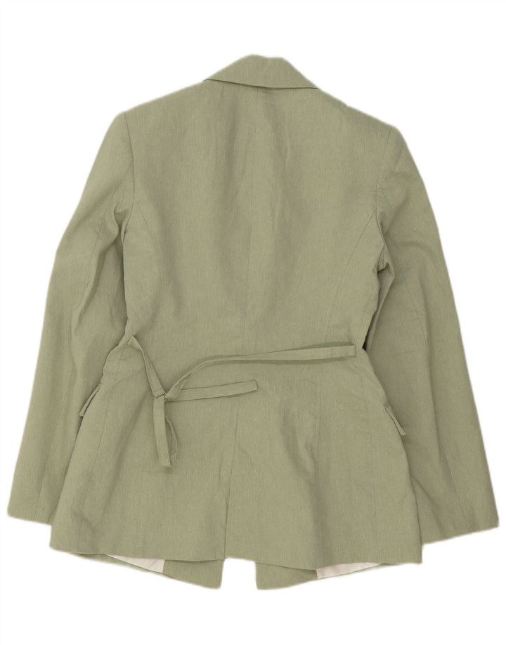 Женский открытый пиджак Zara UK 6 XS, зеленый