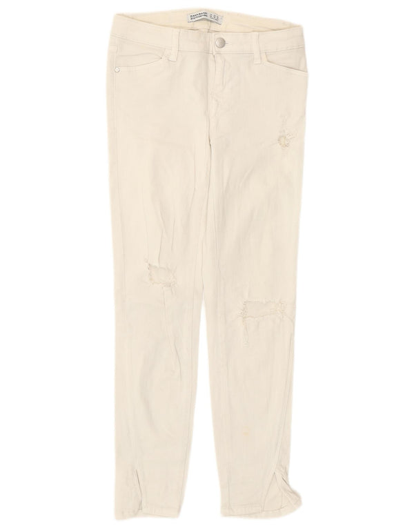 Женские джинсы скинни Zara EU 34 2XS W24 L25 белые