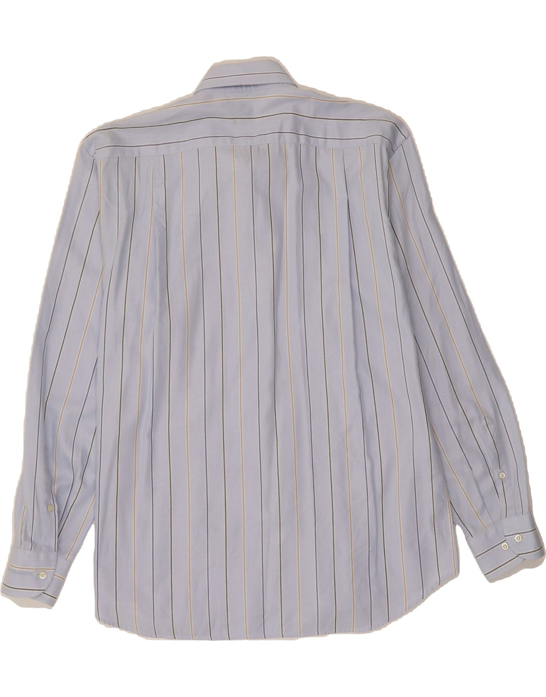 ROCCOBAROCCO Mens Shirt Size 17 44 XL Blue Striped Cotton Vintage Roccobarocco and Second-Hand Roccobarocco from Messina Hembry 
