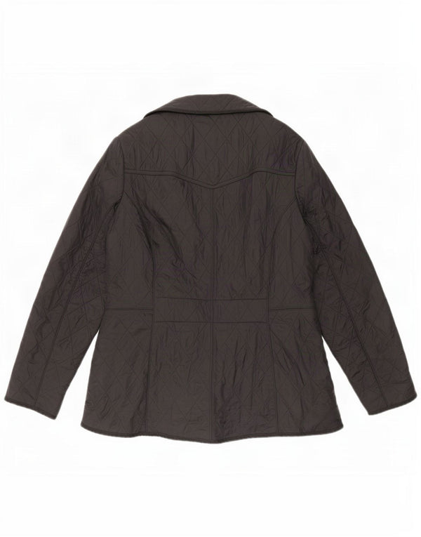 Женская стеганая куртка Barbour UK 16, большая черная