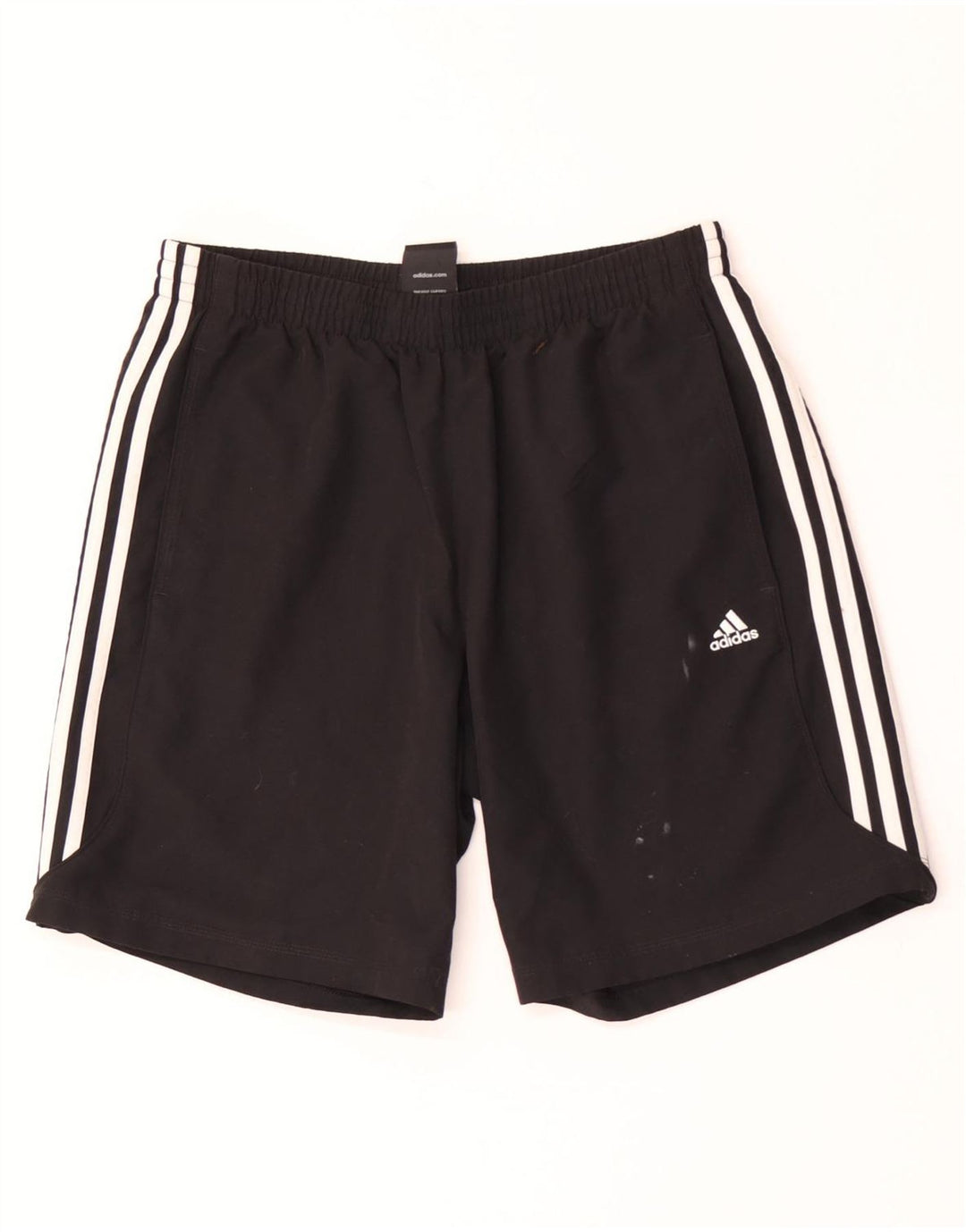 Мужские спортивные шорты Adidas Climalite, большие черные из полиэстера