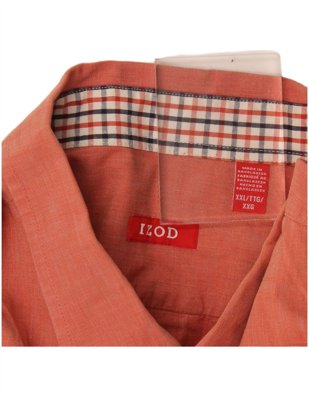 Рубашка Мужская IZOD 2XL Оранжевая