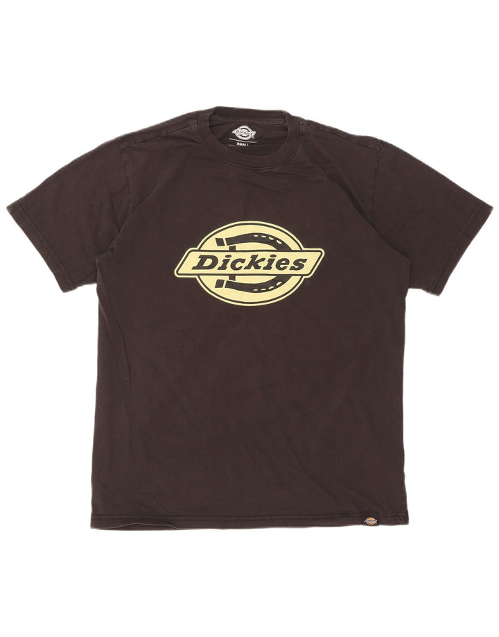Мужская футболка с рисунком Dickies, маленький черный хлопковый топ