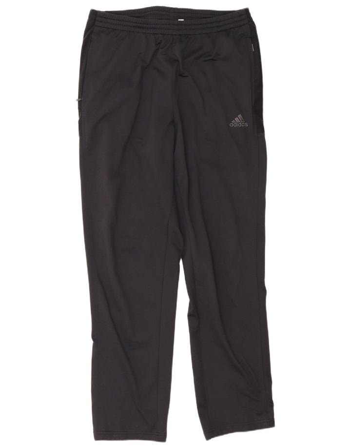 Мужские спортивные брюки Adidas UK 42/44, большой черный полиэстер