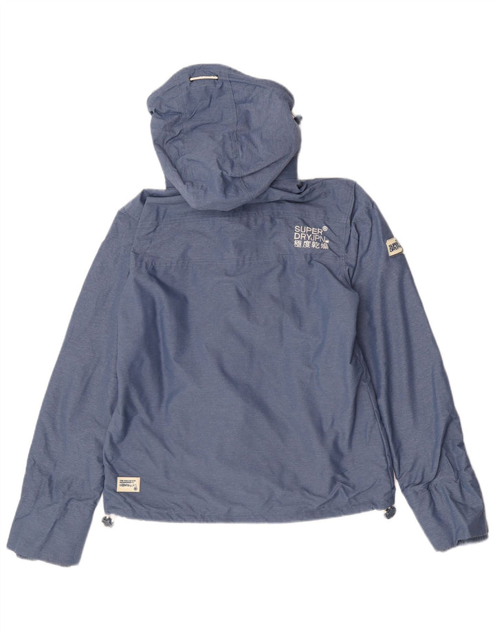 Женская ветровка с рисунком Superdry UK 14, средний синий