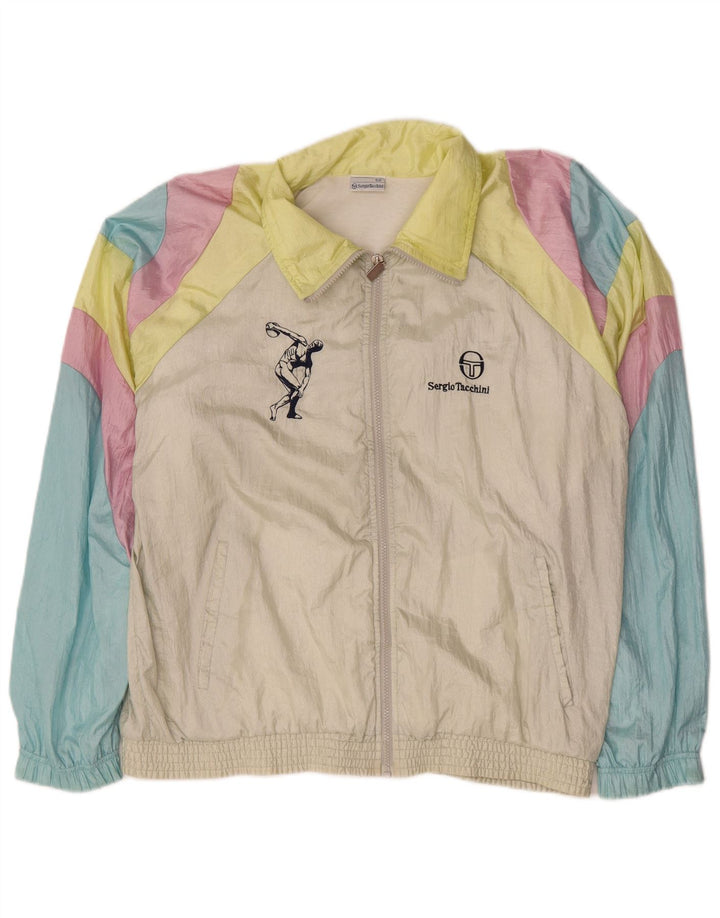 Мужской спортивный костюм Sergio Tacchini с графическим рисунком IT 50, средний разноцветный