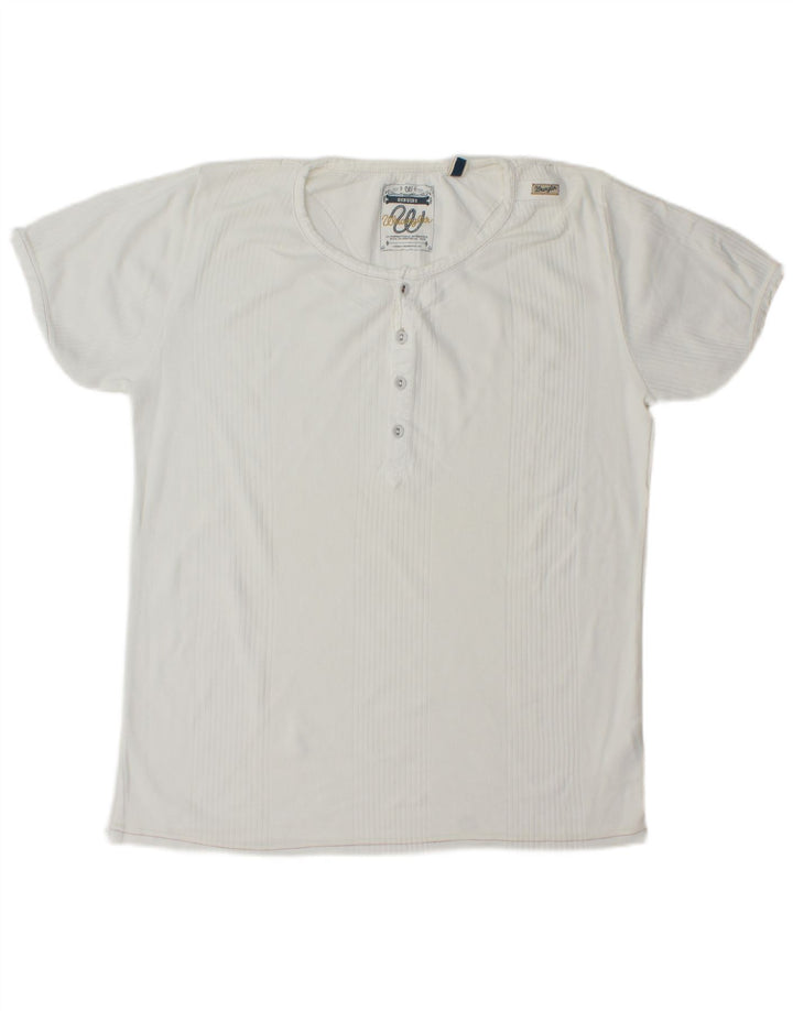 Мужская футболка Wrangler 2XL, белый хлопок