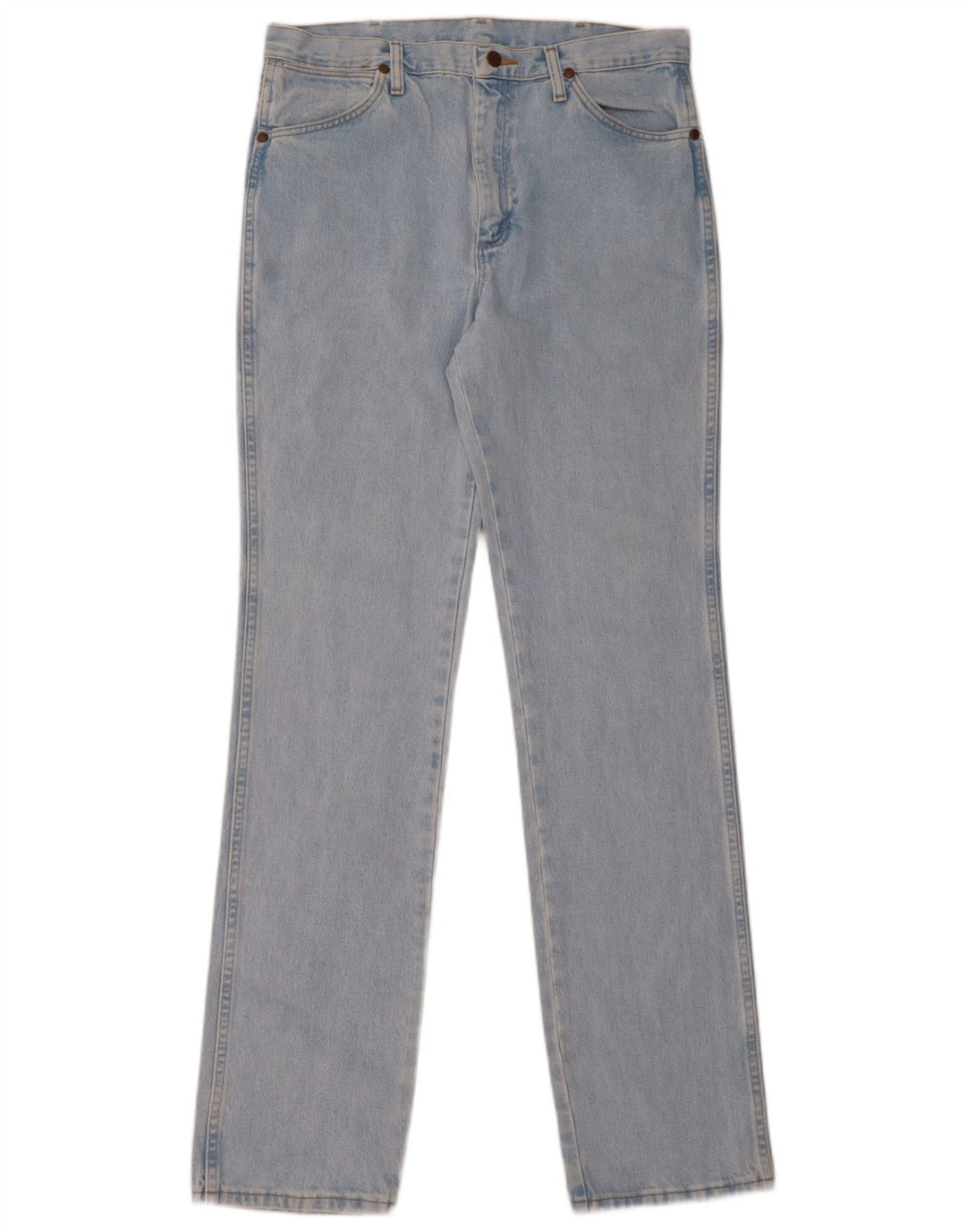 Мужские прямые джинсы Wrangler W34 L36, синие, хлопок
