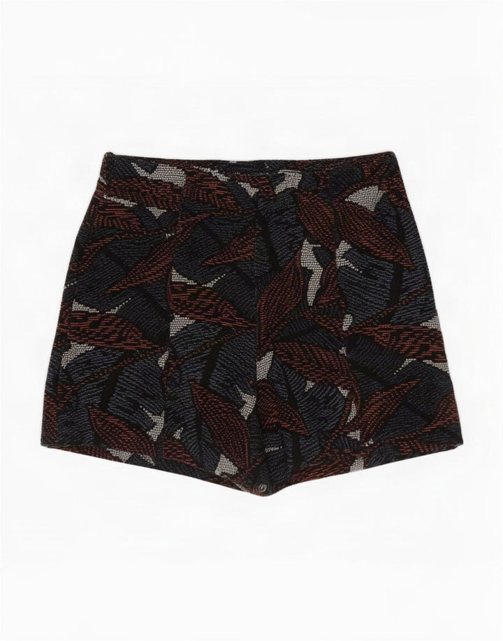 Женские шорты Zara Trafaluc с абстрактным узором XS W24 Разноцветные