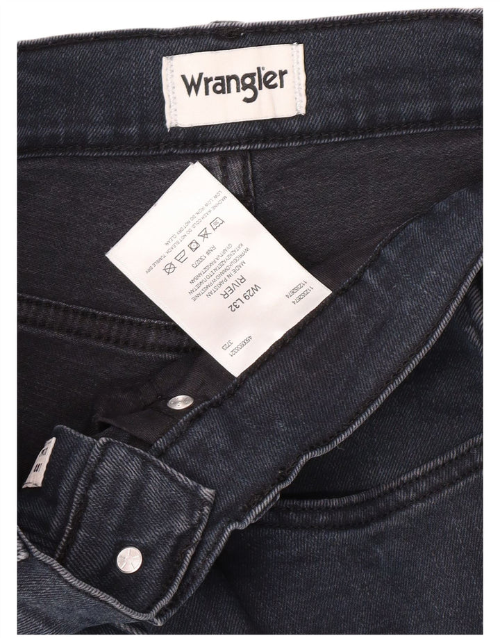 Мужские джинсы WRANGLER River Slim W29 L29, темно-синий, хлопок