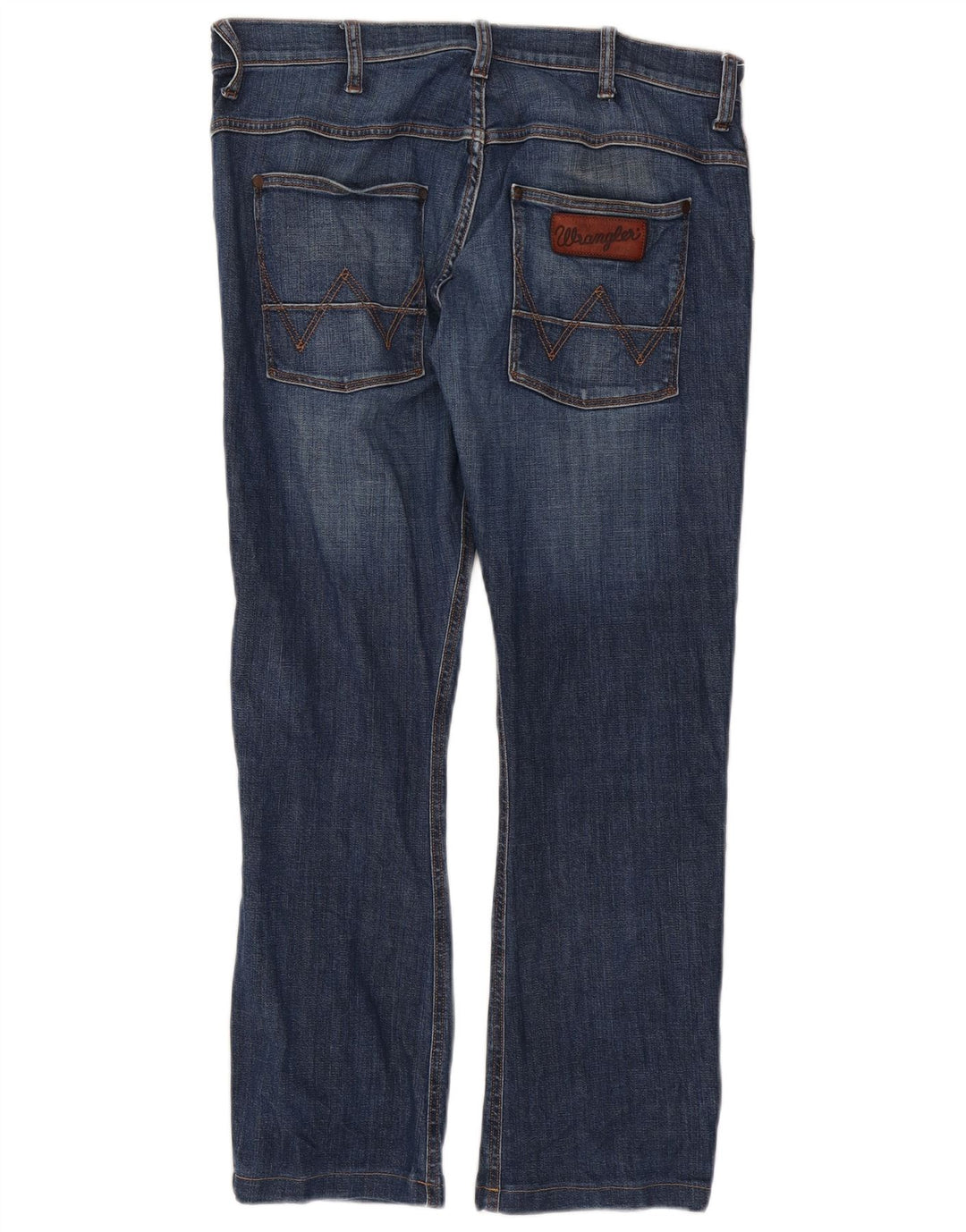 Мужские прямые джинсы Wrangler Spencer W34 L29, синий хлопок