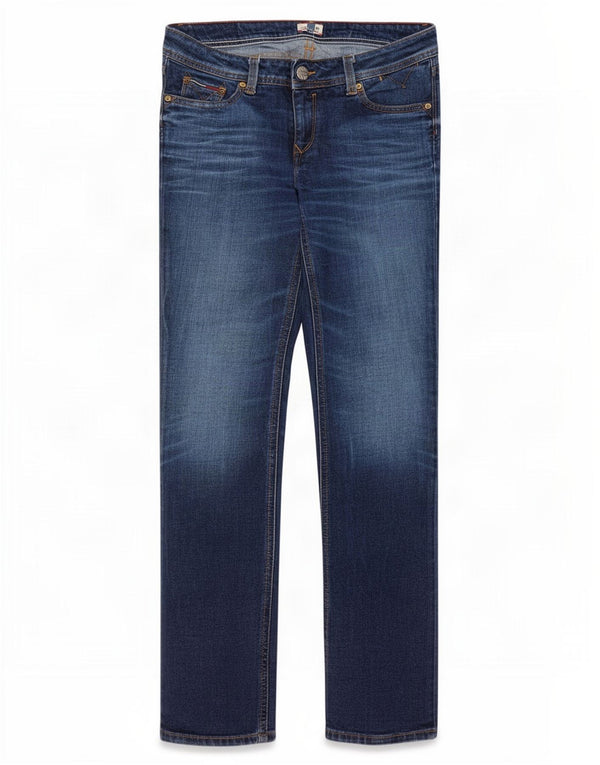 Женские узкие джинсы Tommy Hilfiger W28 L32 Синие, хлопок