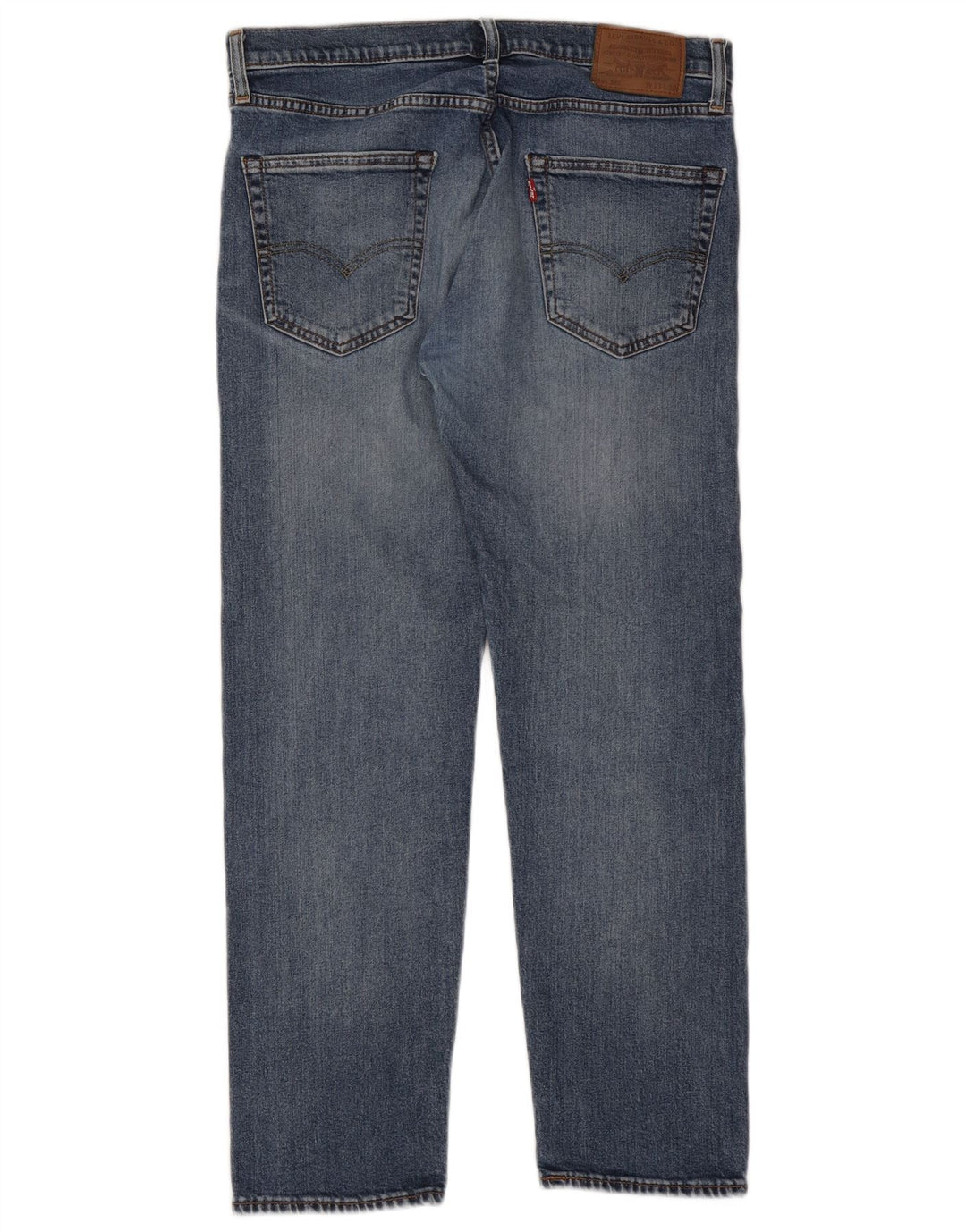 Мужские зауженные джинсы Levi's 502 W33 L30 синие, хлопок