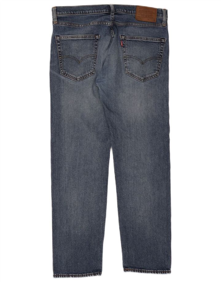 Мужские зауженные джинсы Levi's 502 W33 L30 синие, хлопок