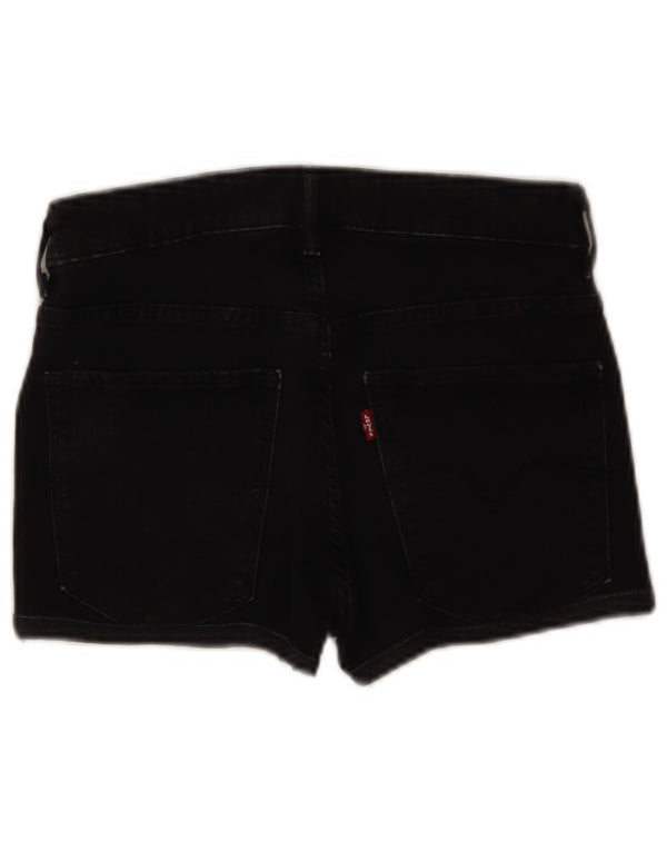 Женские джинсовые шорты Levi's W28, средний черный, хлопок