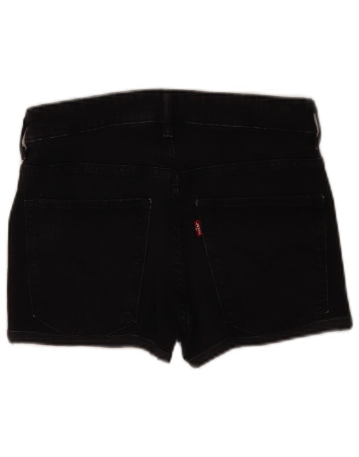 Женские джинсовые шорты Levi's W28, средний черный, хлопок