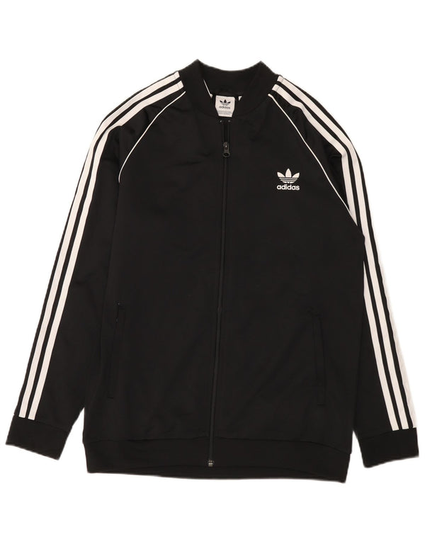 Спортивный костюм Adidas для мальчиков 15-16 лет, черный полиэстер