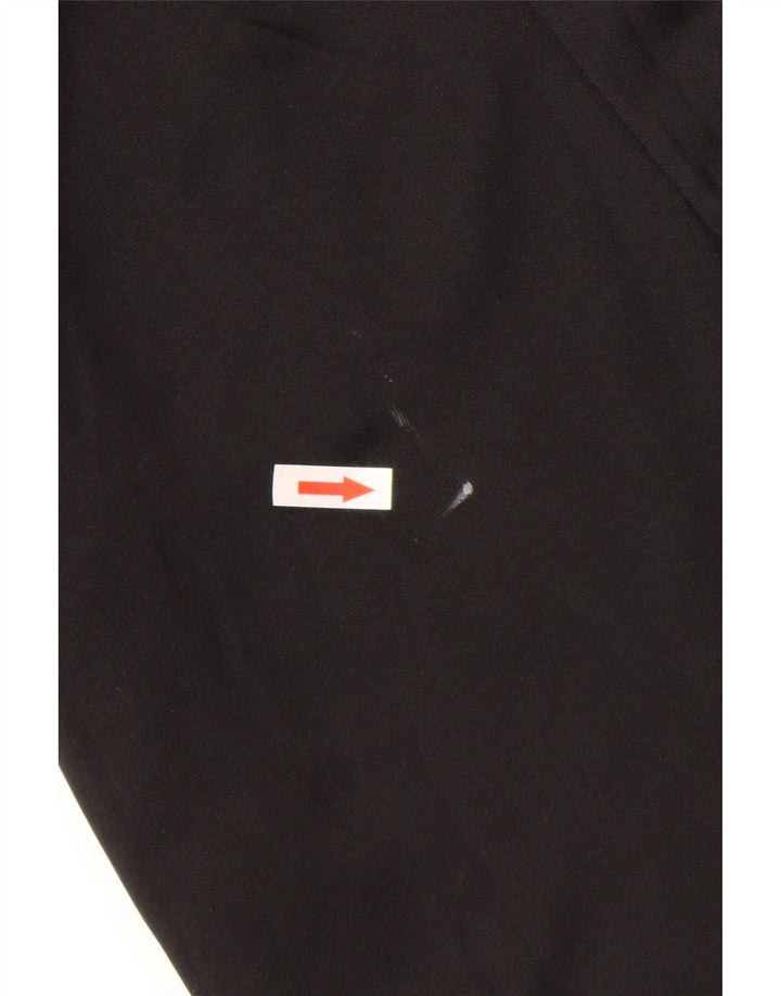 Спортивный костюм Adidas для мальчиков, брюки для бега, 12–13 лет, черный полиэстер