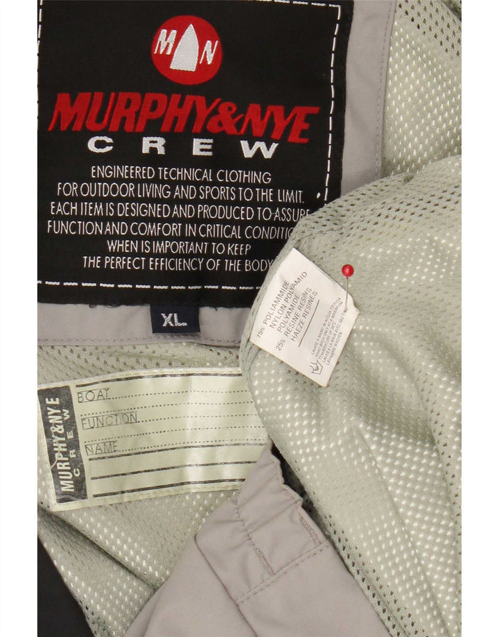 Мужская дождевик Murphy & Nye UK 42 XL Серый нейлон