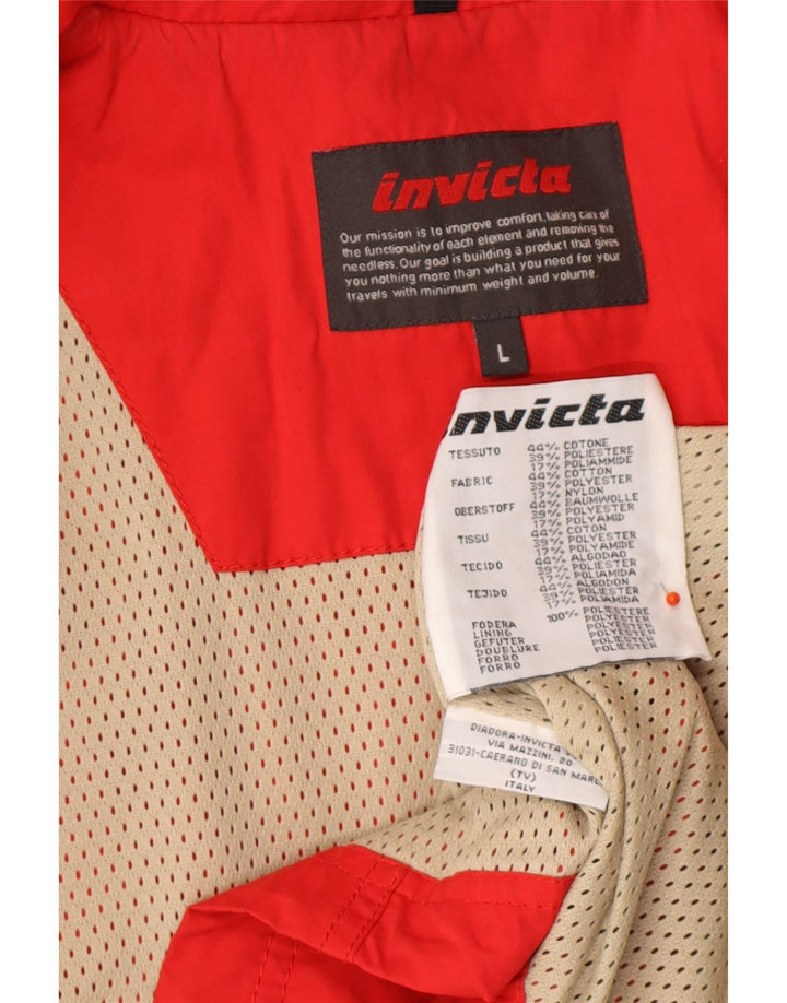 Женский жилет INVICTA UK 16, большой красный хлопок