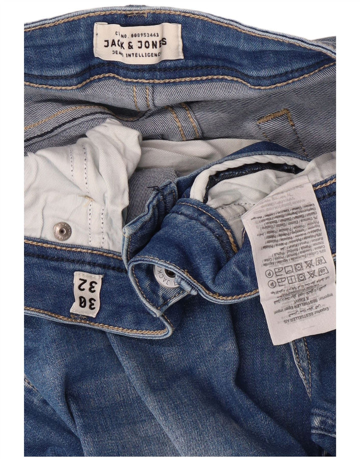 Мужские джинсы Jack & Jones Tim Slim W30 L32, синий хлопок