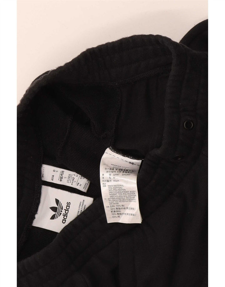 Мужские спортивные шорты Adidas, маленькие черные, хлопок