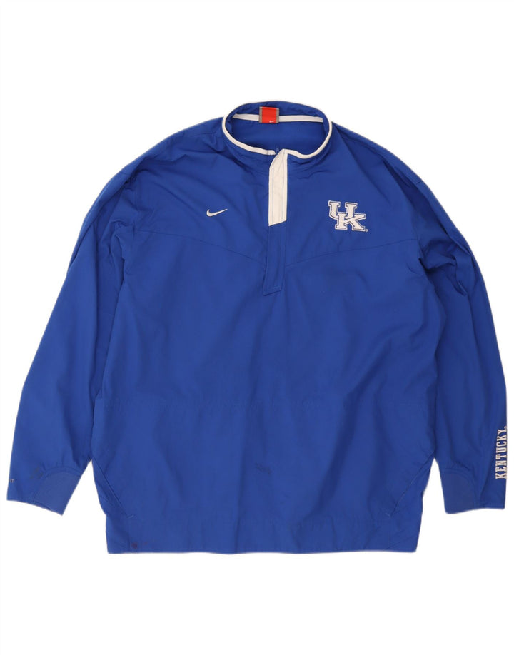 Мужская спортивная куртка с графическим рисунком Nike Kentucky Wildcats, большая синяя куртка