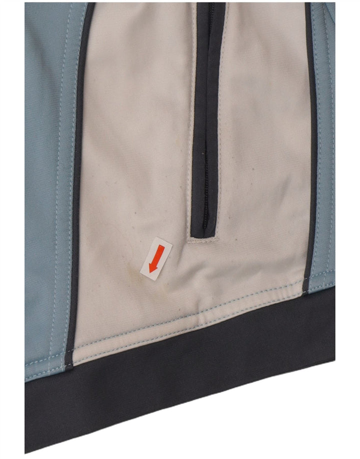 LOTTO Женский спортивный костюм Top Jacket UK 20 2XL Синий Цветной блок