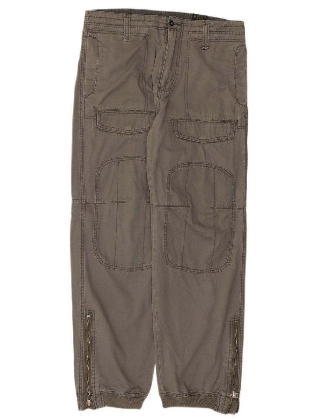 Мужские брюки-карго XDYE Joggers EU 44, большие W34 L31, серый хлопок