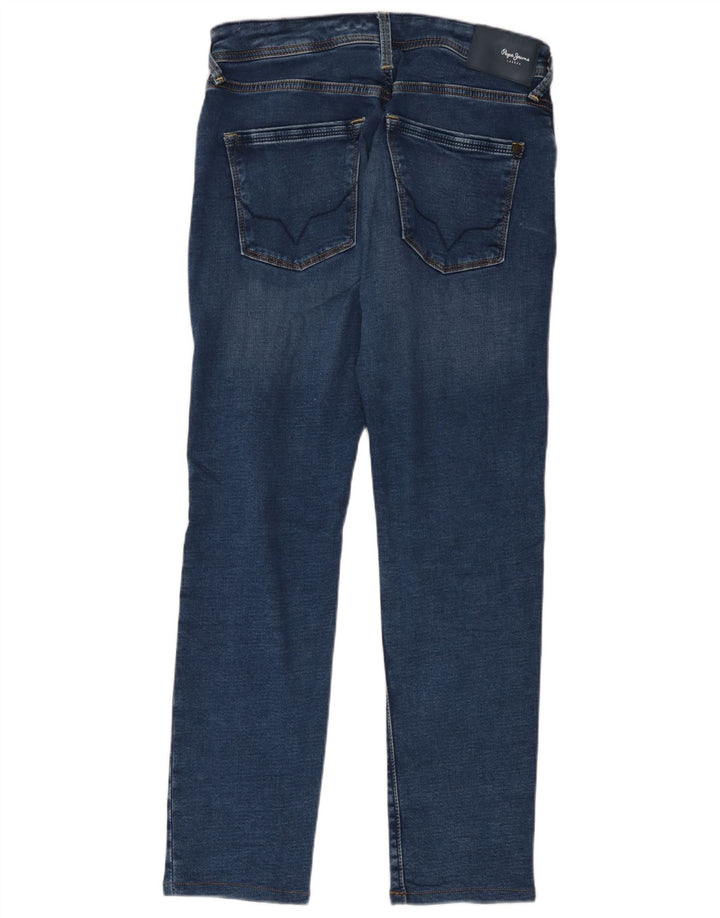 PEPE Jeans Женские тонкие W28 L28 Синий хлопок
