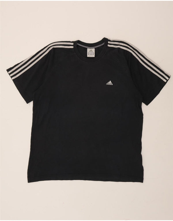 Adidas Мужская футболка Top XL Темно-синий хлопок