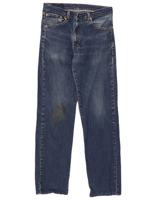 Мужские прямые джинсы Levi's 521 W33 L29 синие, хлопок
