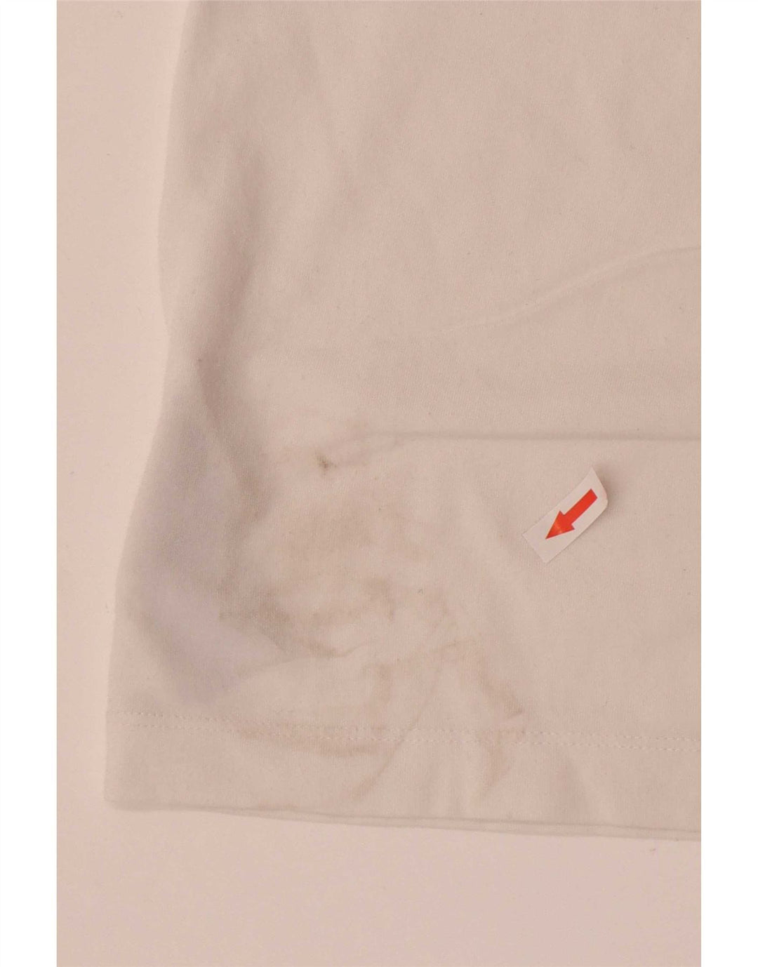 Мужской жилет с графическим рисунком Nike Dri Fit среднего размера, белый хлопок
