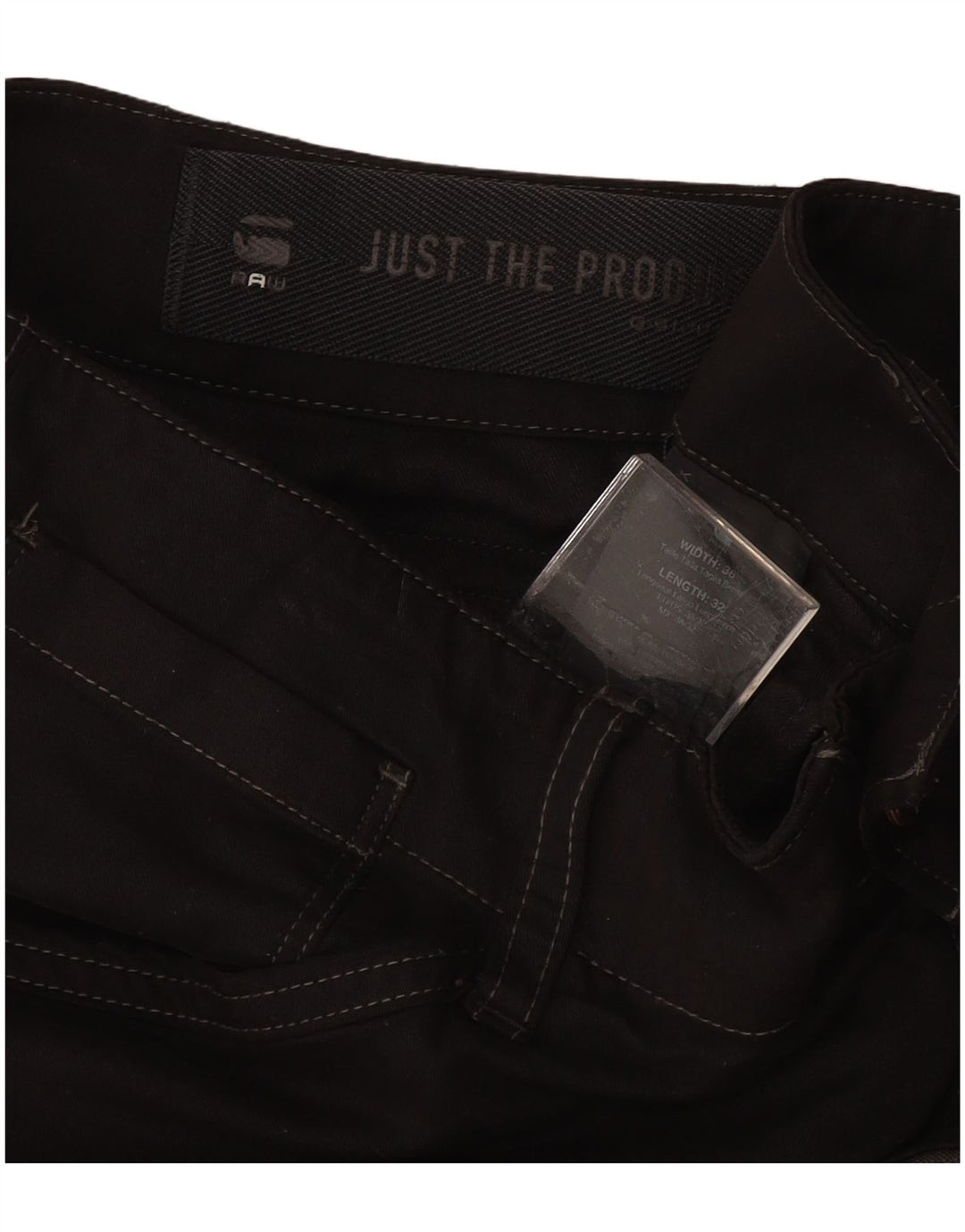 Мужские брюки карго G-STAR W36 L32, черные, хлопковые