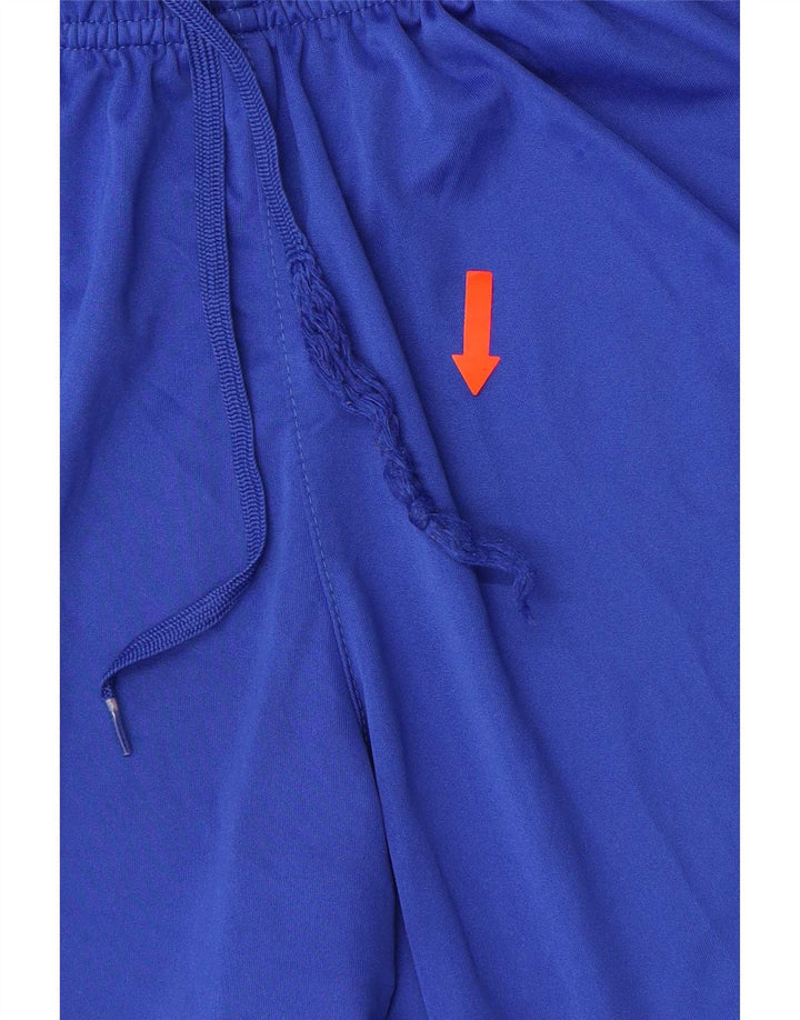 Мужские спортивные шорты Adidas Climalite, маленький синий полиэстер
