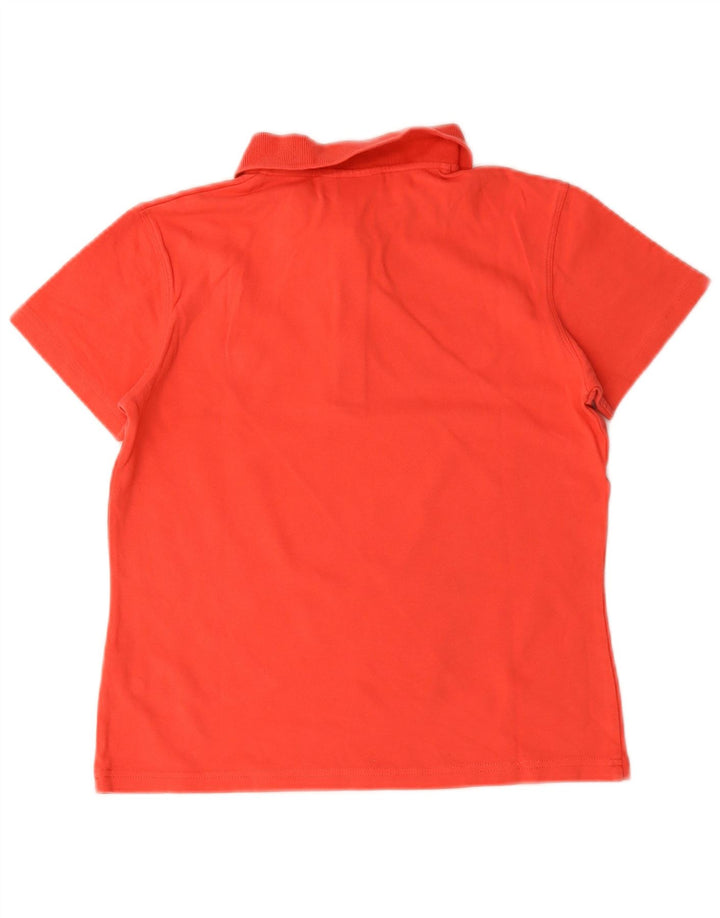 Женская рубашка-поло Ellesse UK 12, средний красный хлопок, красный
